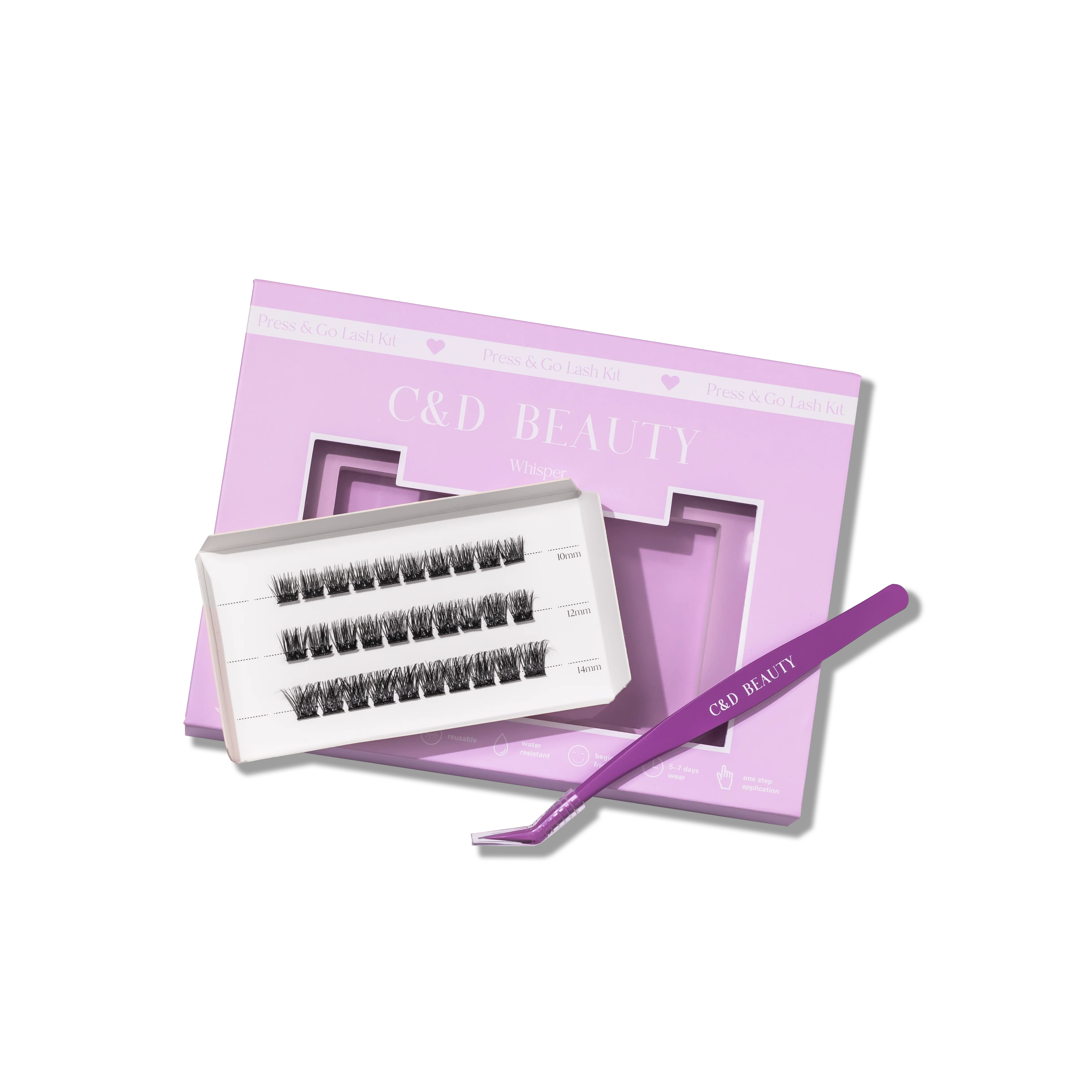 Press And Go Lash Mini Kit | C&D Beauty