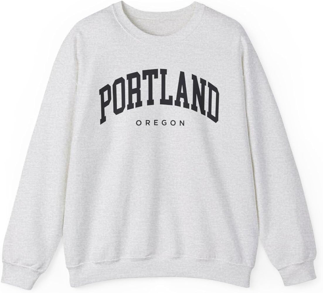 Portland Oregon Adult Unisex Crewneck Sweatshirt | Amazon (US)