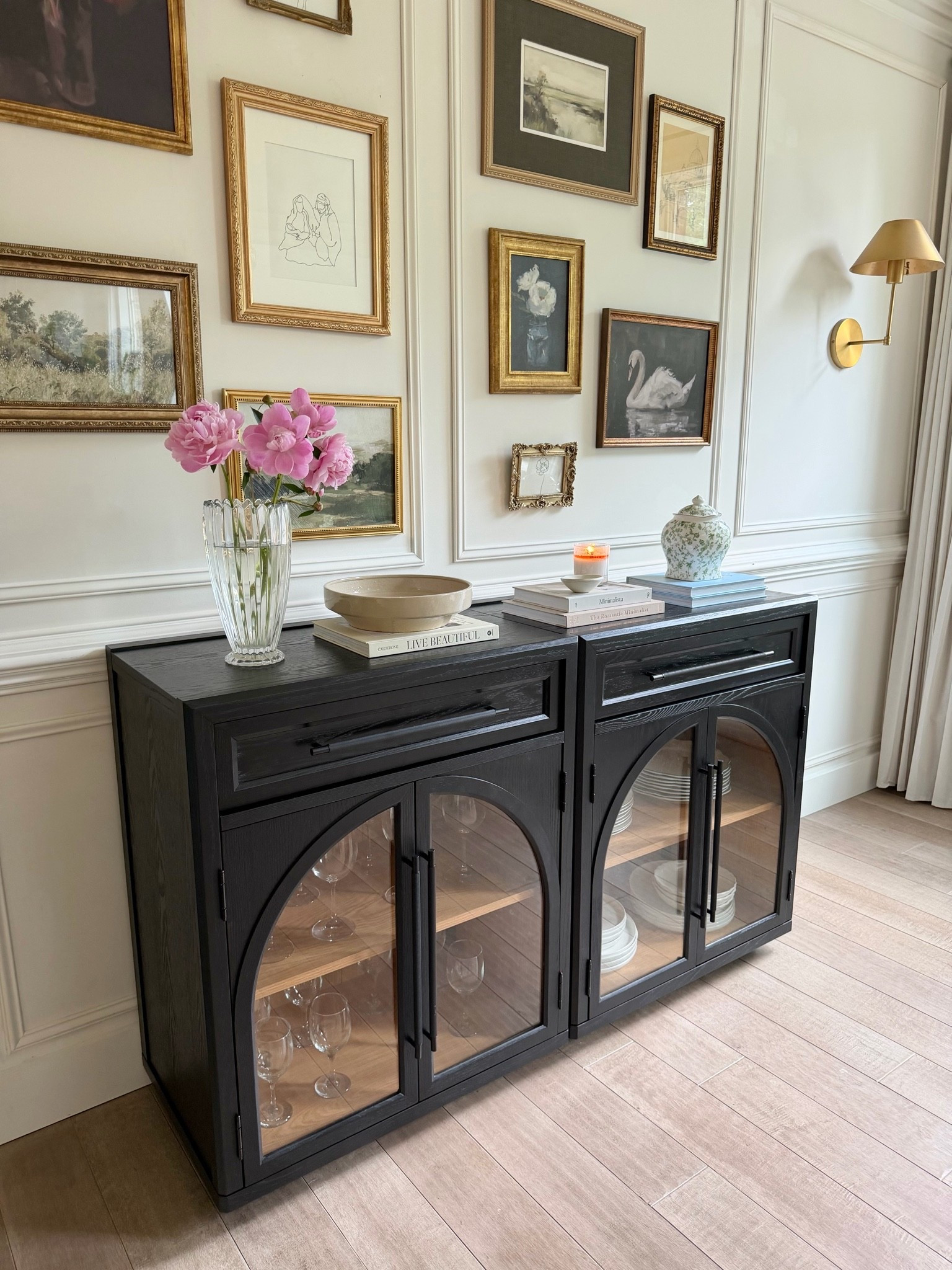 A beautifully styled sideboard.

#LTKU #LTKHome #LTKmomlife