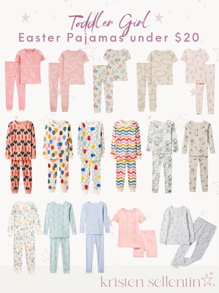 Toddler Girl Easter Pajamas

#springfashion #Easterpajamas #hannahanderson #carters #gap

#LTKfindsunder50 #LTKkids #LTKstyletip