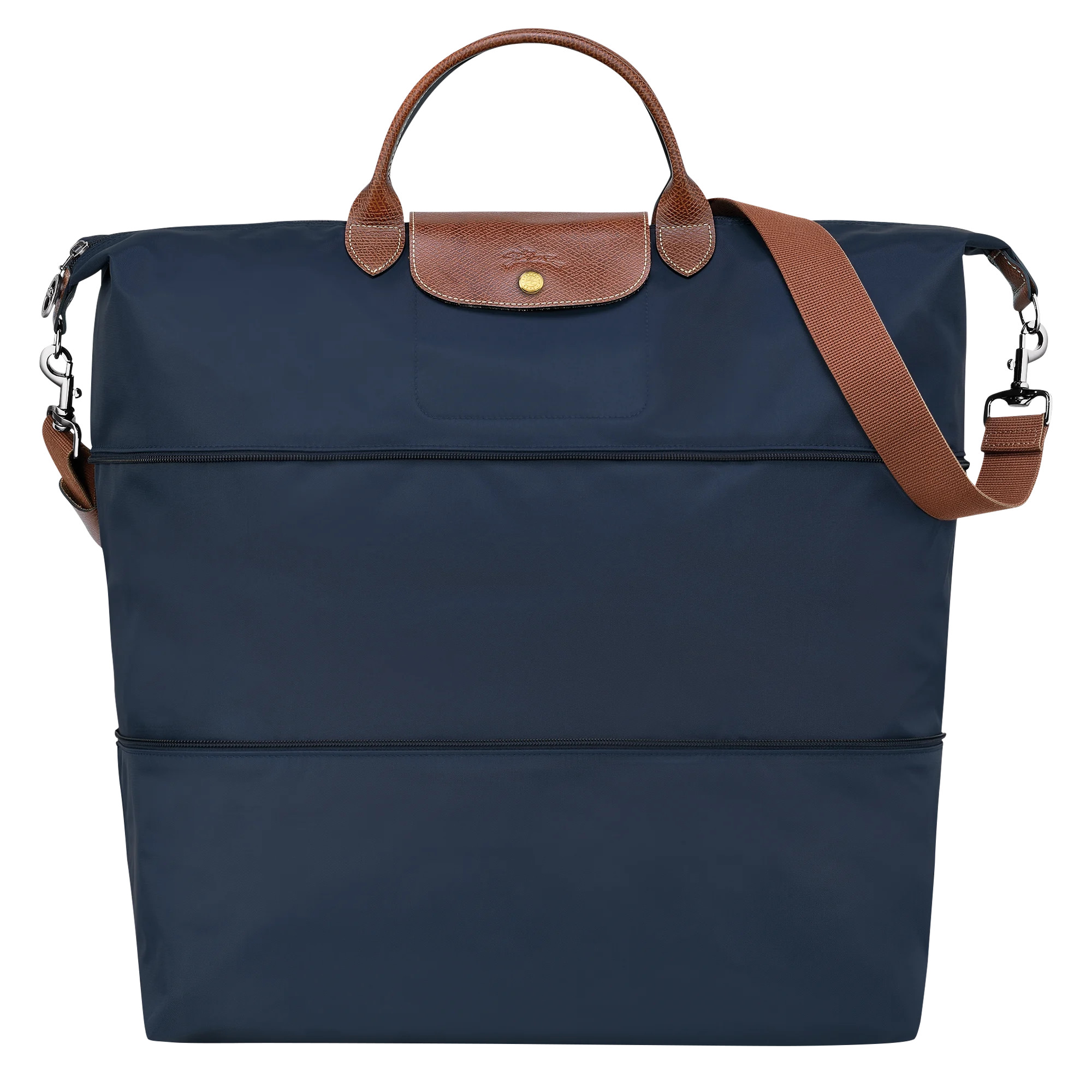 Le Pliage Original Extensible travel bag Navy - Recycled canvas | Longchamp US | Longchamp