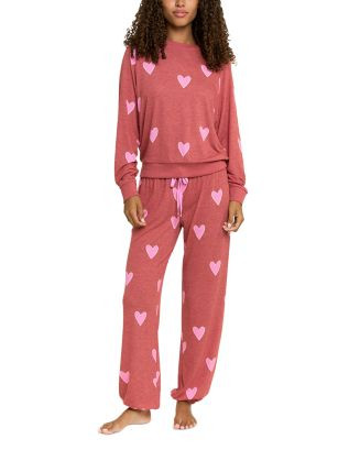 Star Seeker Lounge Set in Cherry Hearts | Bloomingdale's (US)