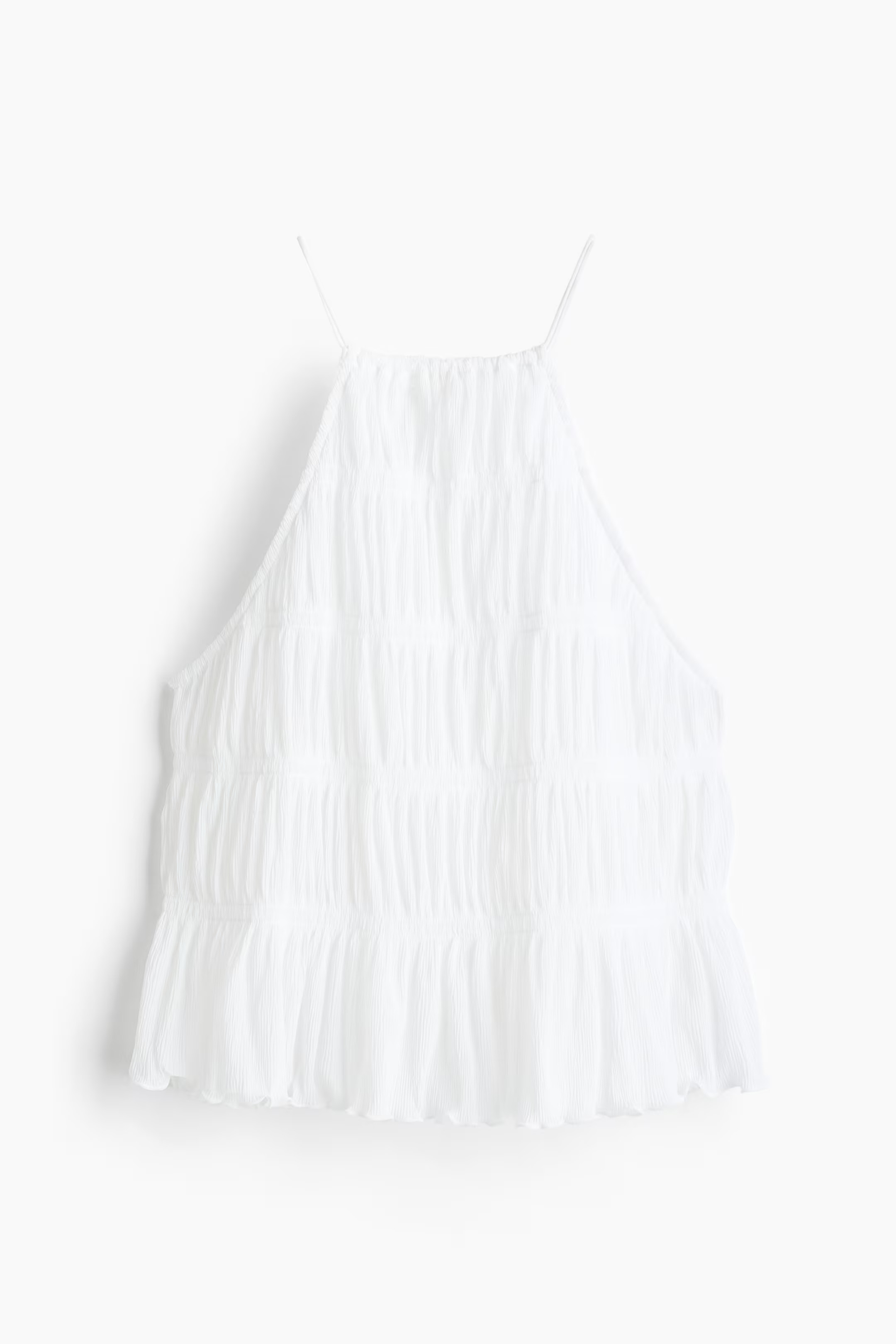 Gesmoktes Trägertop | H&M (DE, AT, CH, NL, FI)