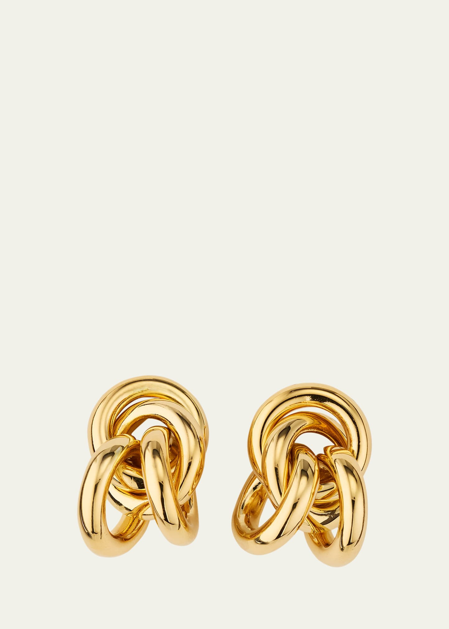 LIE STUDIO The Vera 18K Gold Plated Statement Earrings | Bergdorf Goodman
