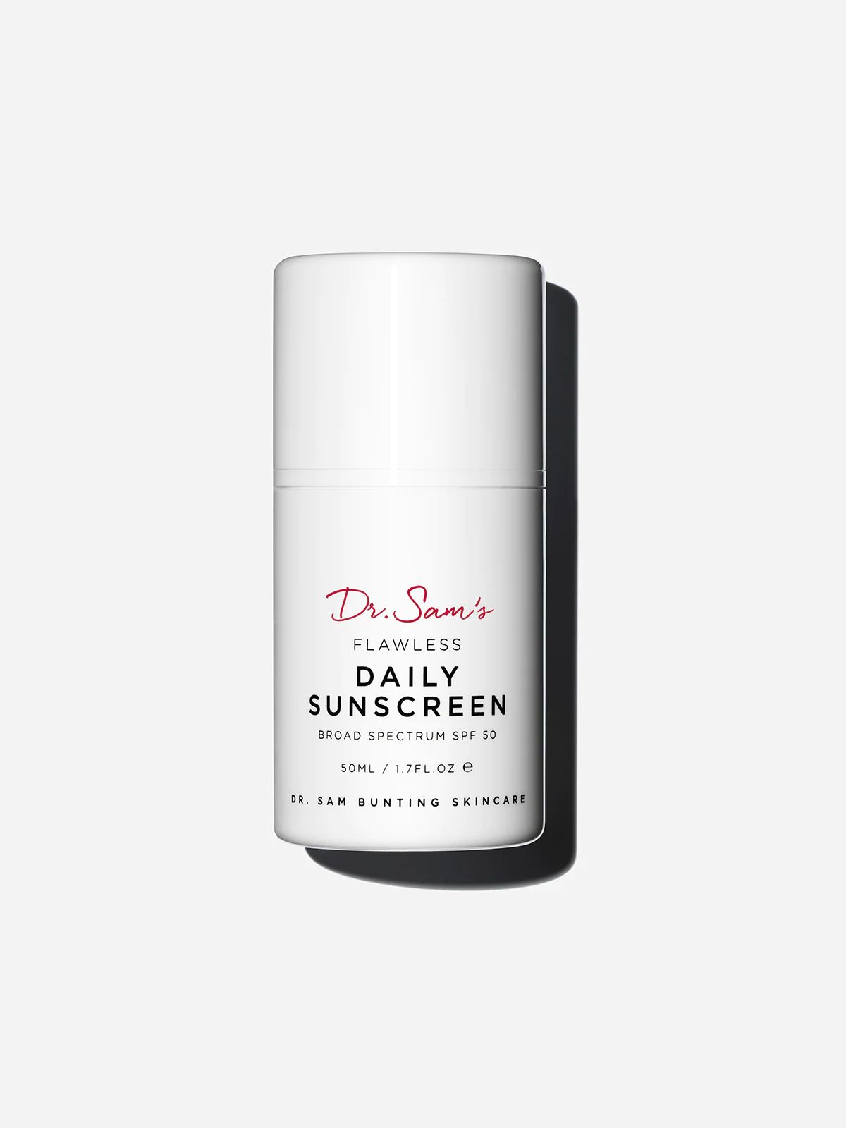 Flawless Daily Sunscreen SPF 50 | Dr Sam's