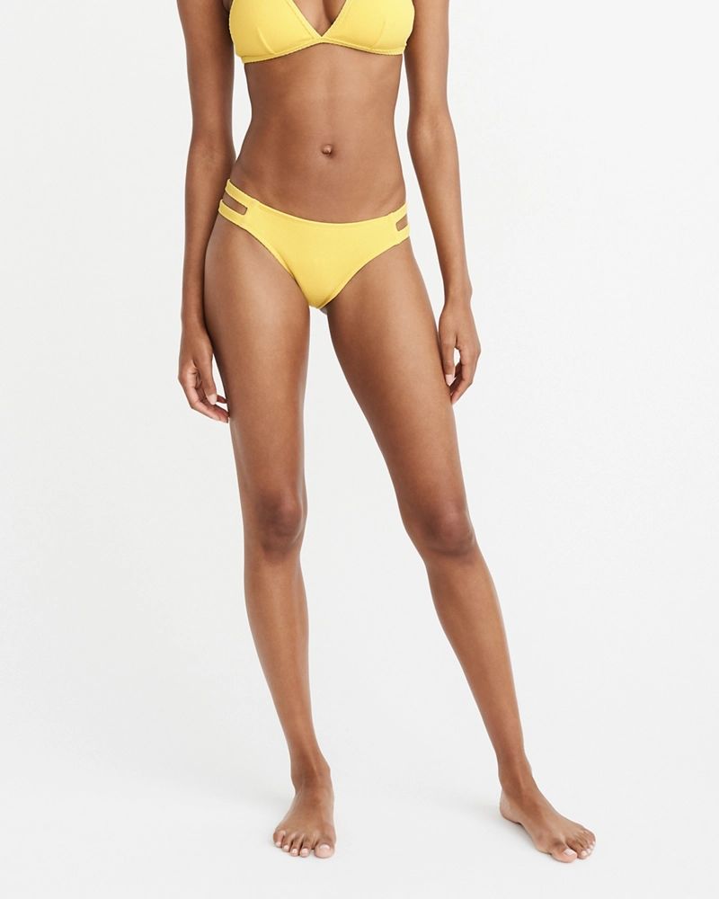 Womens Strappy Cheeky Bikini Bottom | Abercrombie & Fitch US & UK