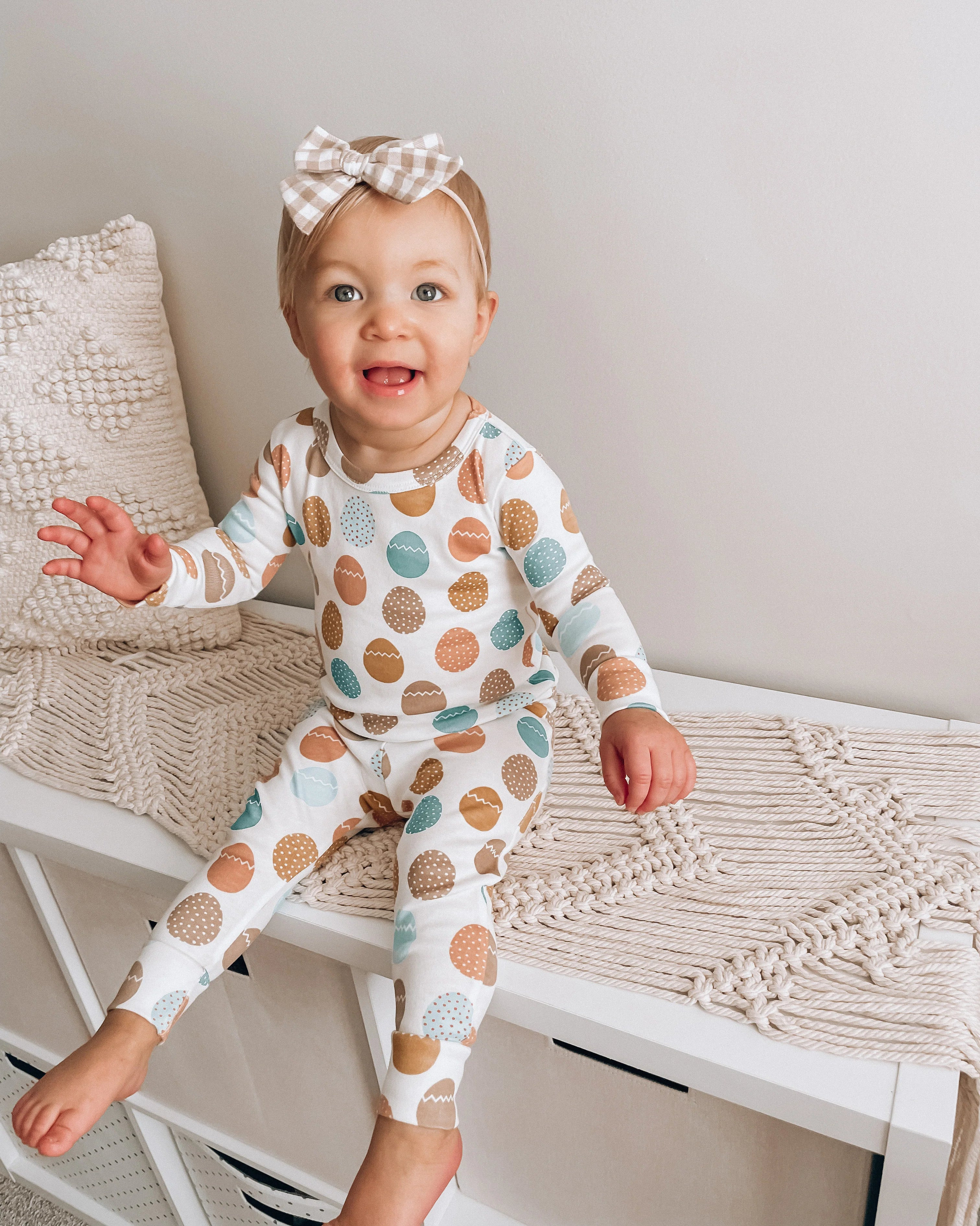 Easter Egg Hunt / Organic 2-Piece Set | SpearmintLOVE