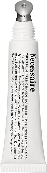 Nécessaire The Lip Balm | Hydrating Lip Balm for Women and Men, Clear, Mint, Multi-Ceramide, Tre... | Amazon (US)