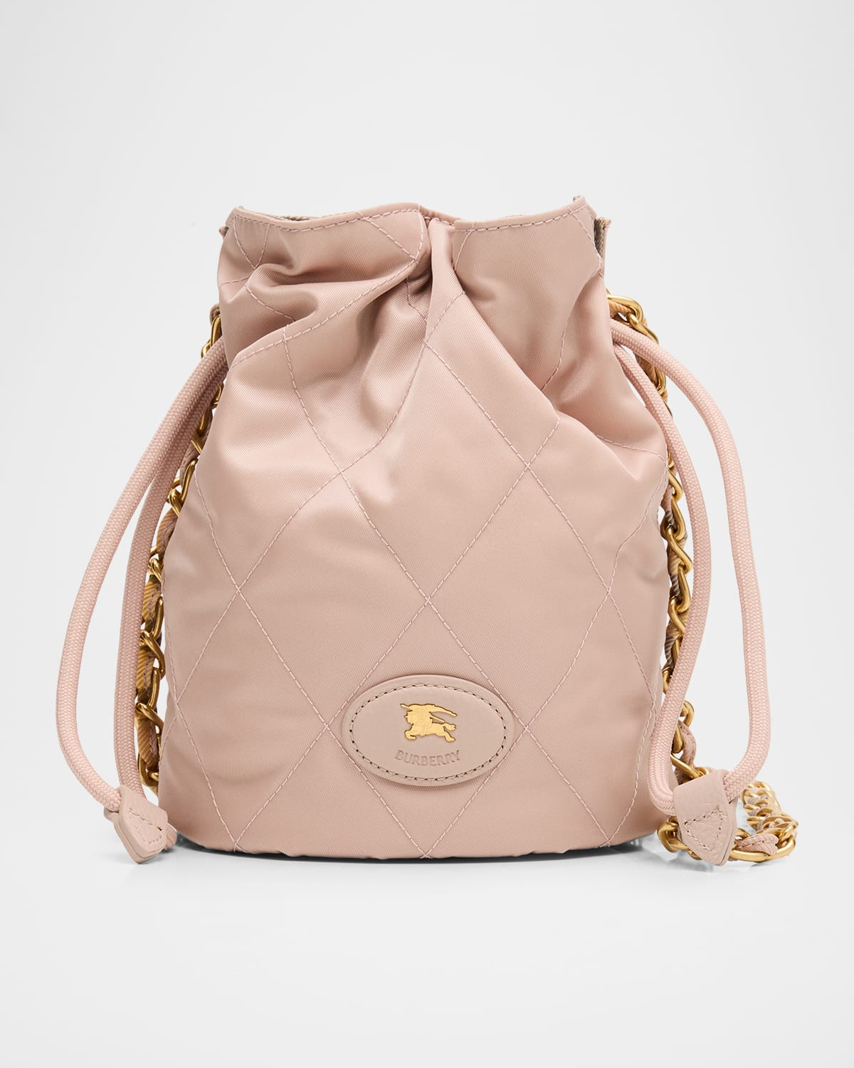 Horseshoe Quilted Nylon Pouch Bag | Neiman Marcus
