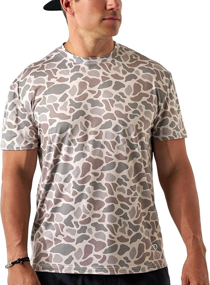 Burlebo Go to Tee – Men’s Lightweight Performance Shirt with UPF 50 Sun Protection | Amazon (US)