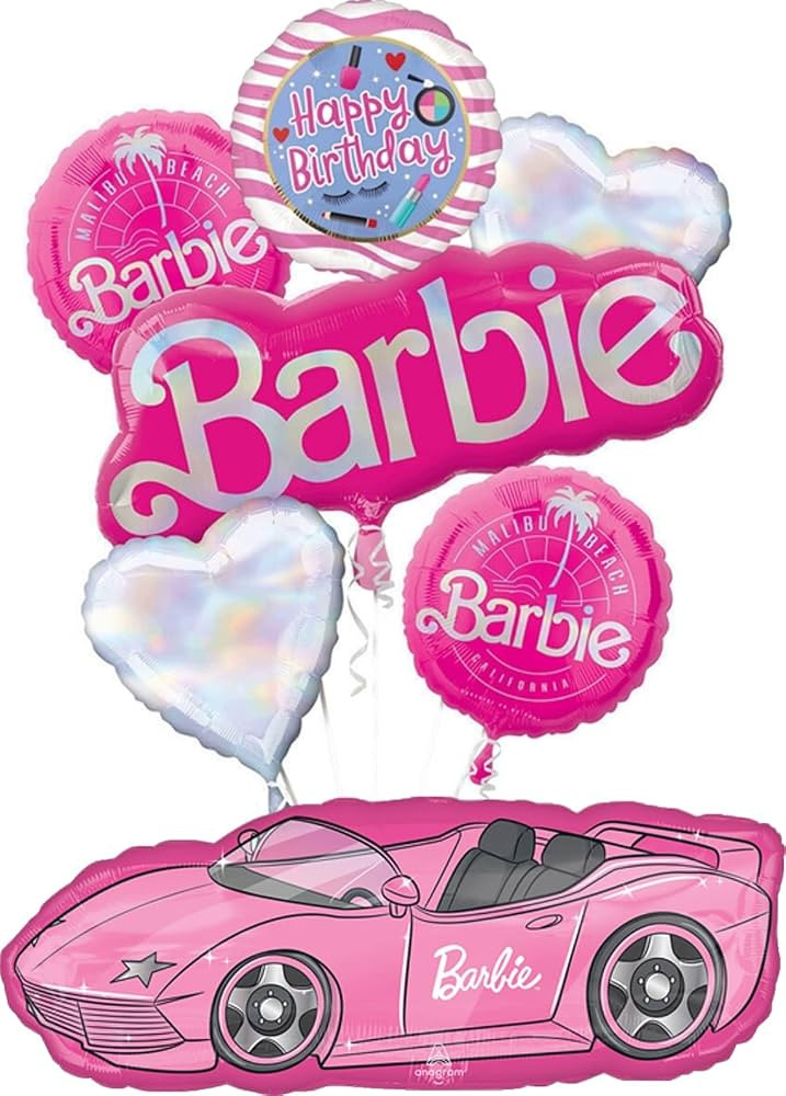Anagram California Dreaming Malibu Roadster Birthday Party Supplies Balloon Bouquet Decorations, ... | Amazon (US)