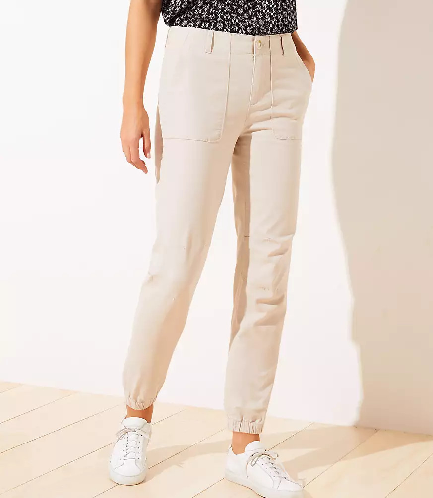 High Waist Utility Pants | LOFT | LOFT