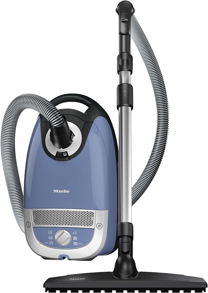 Miele Complete Hardfloor Bagged Canister Vacuum Cleaner, C2 Hard Floor, Tech Blue | Amazon (US)