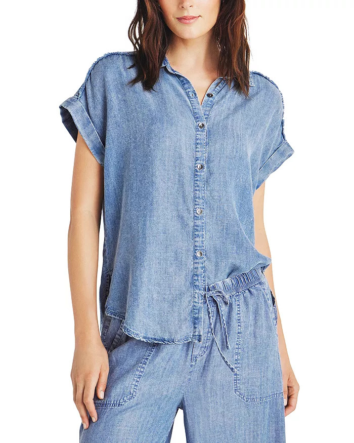 Kathryn Chambray Short Sleeve Shirt | Bloomingdale's (US)