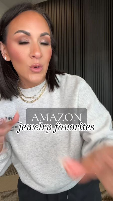 My favorite Amazon jewelry pieces! 

They are amazing quality at affordable prices! 

Will be 🔗🔗 in my storefront under December Finds! 

#amazonjewelry #goldjewelry #amazonaccessories #amazonfavs #amazonearrings #viralbracelets #tennisnecklace #paperclipnecklace #fashionover40 

#LTKstyletip #LTKover40 #LTKfindsunder50