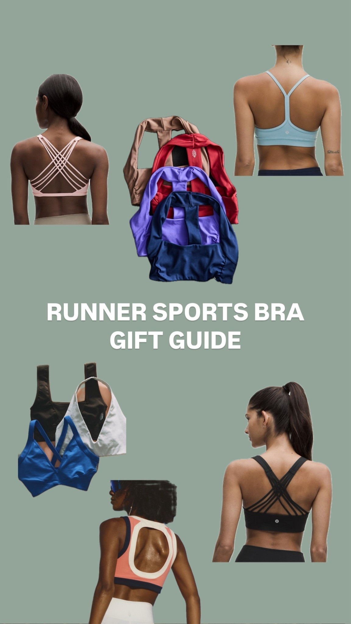 RUNNER SPORTS BRA GIFT GUIDE!  

#LTKHoliday #LTKGiftGuide #LTKfitnessgoals