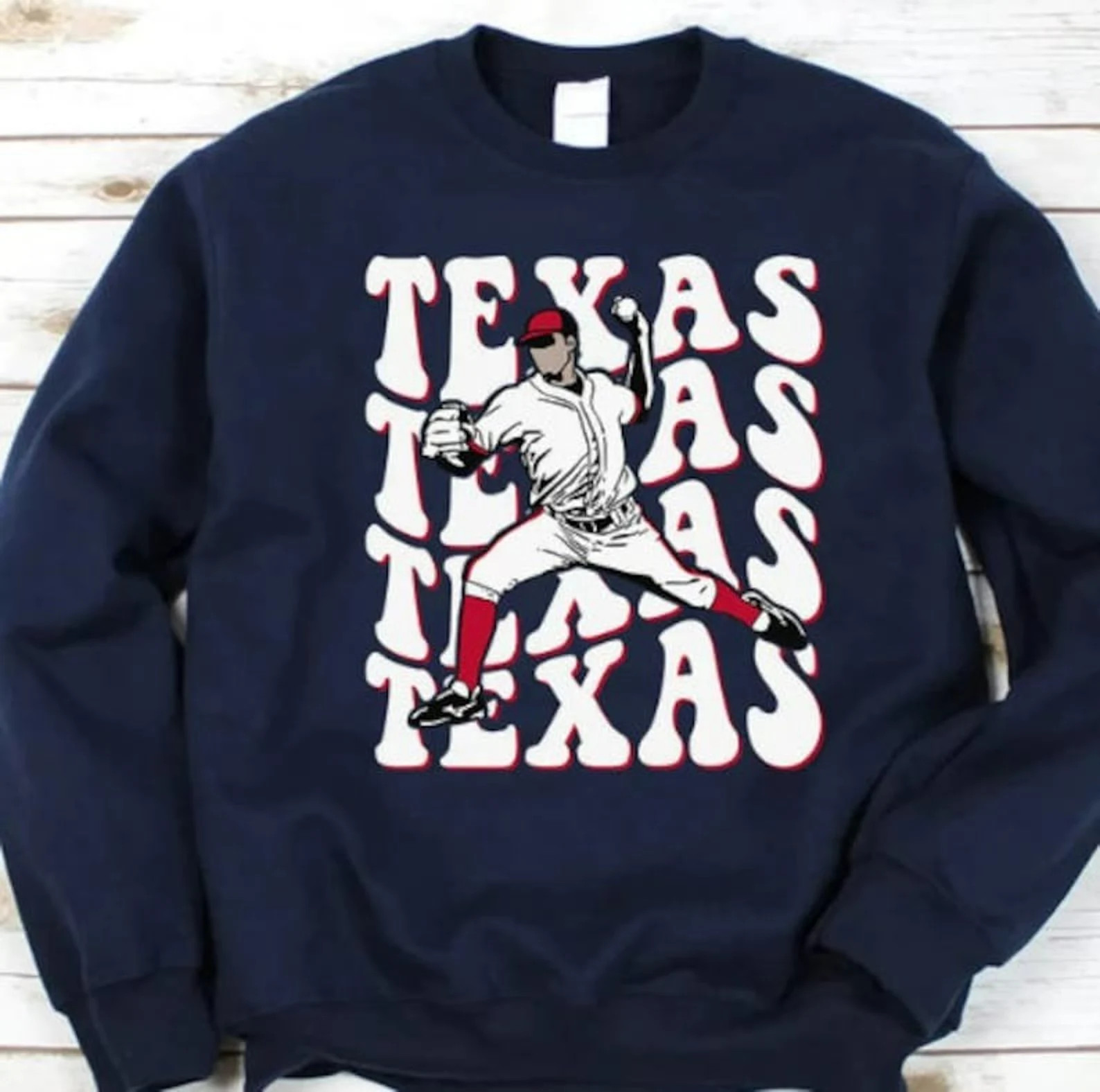 Vintage Texas Ranger Baseball T-Shirt Sweatshirt Hoodie, Vintage Texas Baseball Crewneck Sweatshi... | Etsy (US)