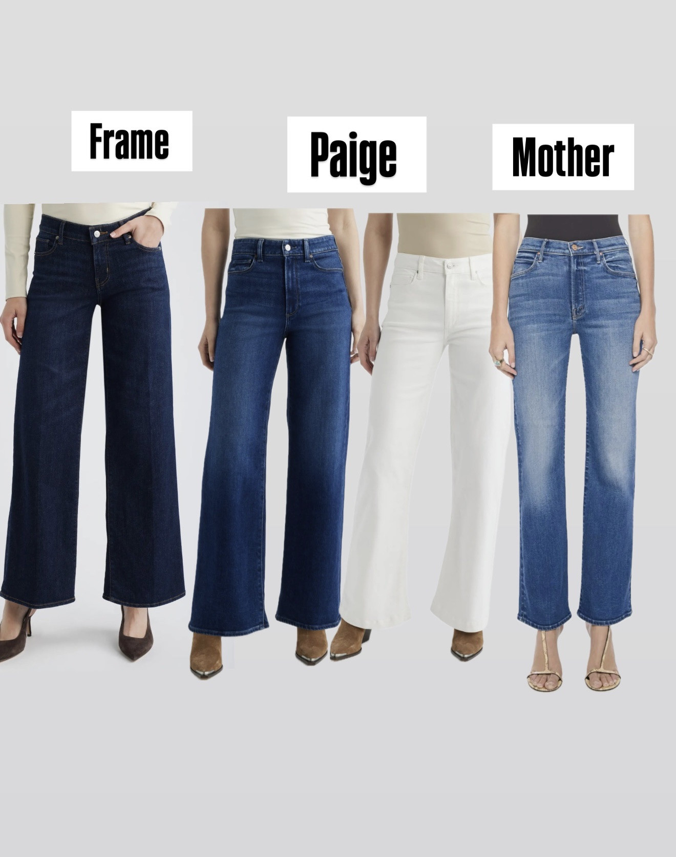 Loving these different types of denim pants 💙

#LTKmomlife #LTKgrwm #LTKootd