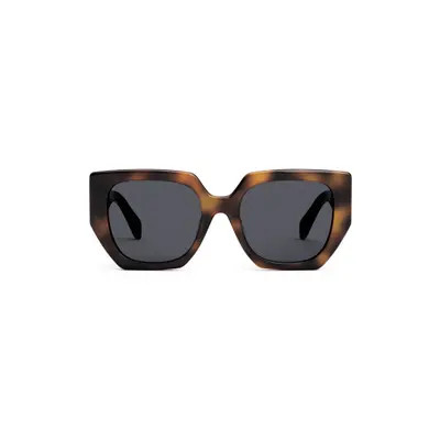 CELINE Triomphe 55mm Butterfly Sunglasses in Pink /Gradient Brown at Nordstrom | Nordstrom