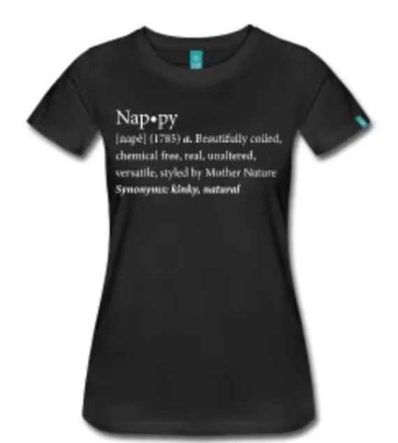 Nappy Dictionary T Shirt by Global Couture | Etsy | Etsy (US)