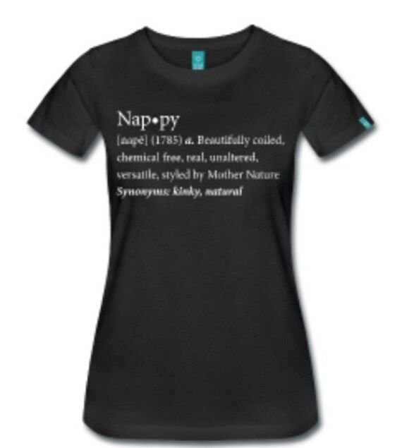 Nappy Dictionary T Shirt by Global Couture | Etsy | Etsy (US)