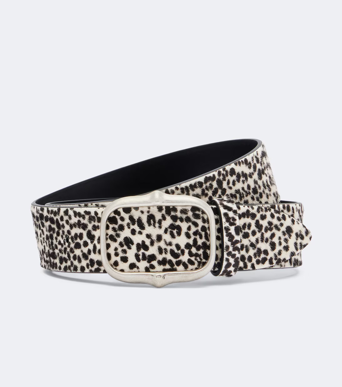 Holis leopard-print calf hair belt | Mytheresa (US/CA)