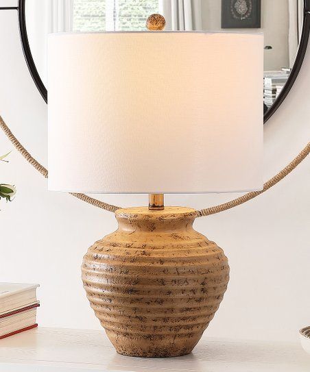 Brown Kamryn Resin Table Lamp | Zulily
