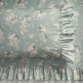 Harry Potter™ Hedwig™ Post Ruffle Organic Sheet Set | Pottery Barn Teen