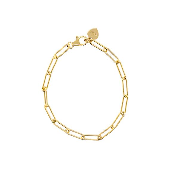 Gold-Filled Long Link Bracelet Chain | HART