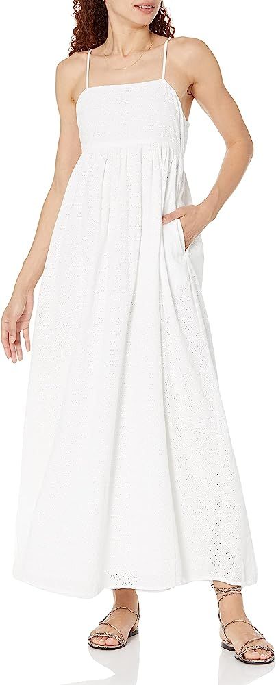 The Drop Women's Shyla Cotton Eyelet Maxi Dress | Amazon (US)