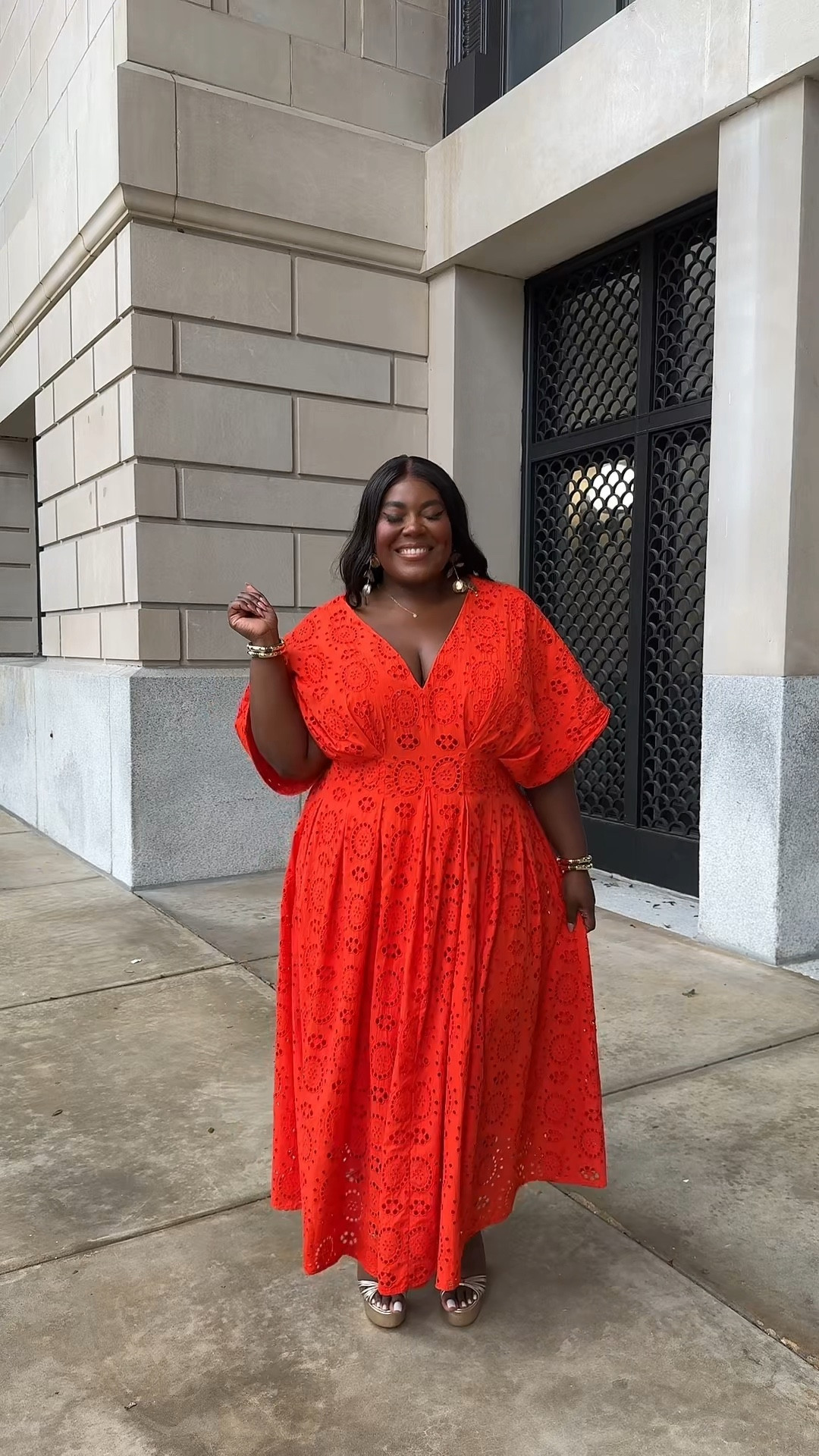 this dress is just so perfect - wearing a us 18 and it runs large

#plussizefashion #weddingguestdress #summerdress 

#LTKWedding #LTKStyleTip #LTKPlusSize