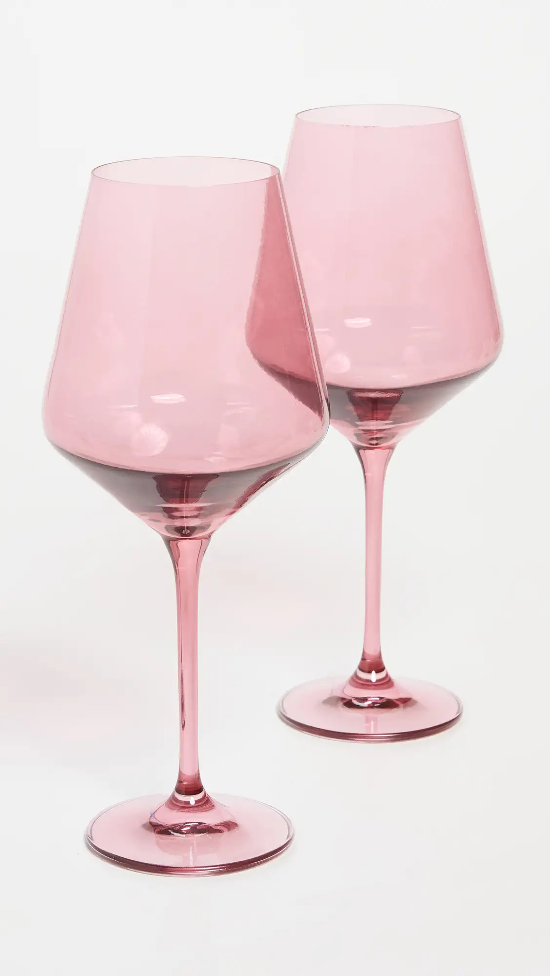 Estelle Colored Glass Stemware Set of 2 | Shopbop | Shopbop