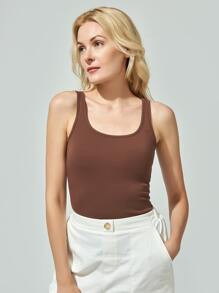 SHEIN Viscose Form Fitting Sleeveless Top
   SKU: swvest07200813184      
          (2057 Reviews... | SHEIN