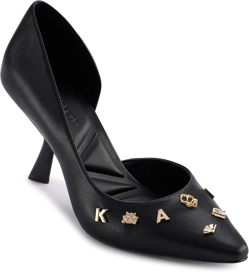KARL LAGERFELD Women's Kipton Stiletto Pumps | Amazon (US)