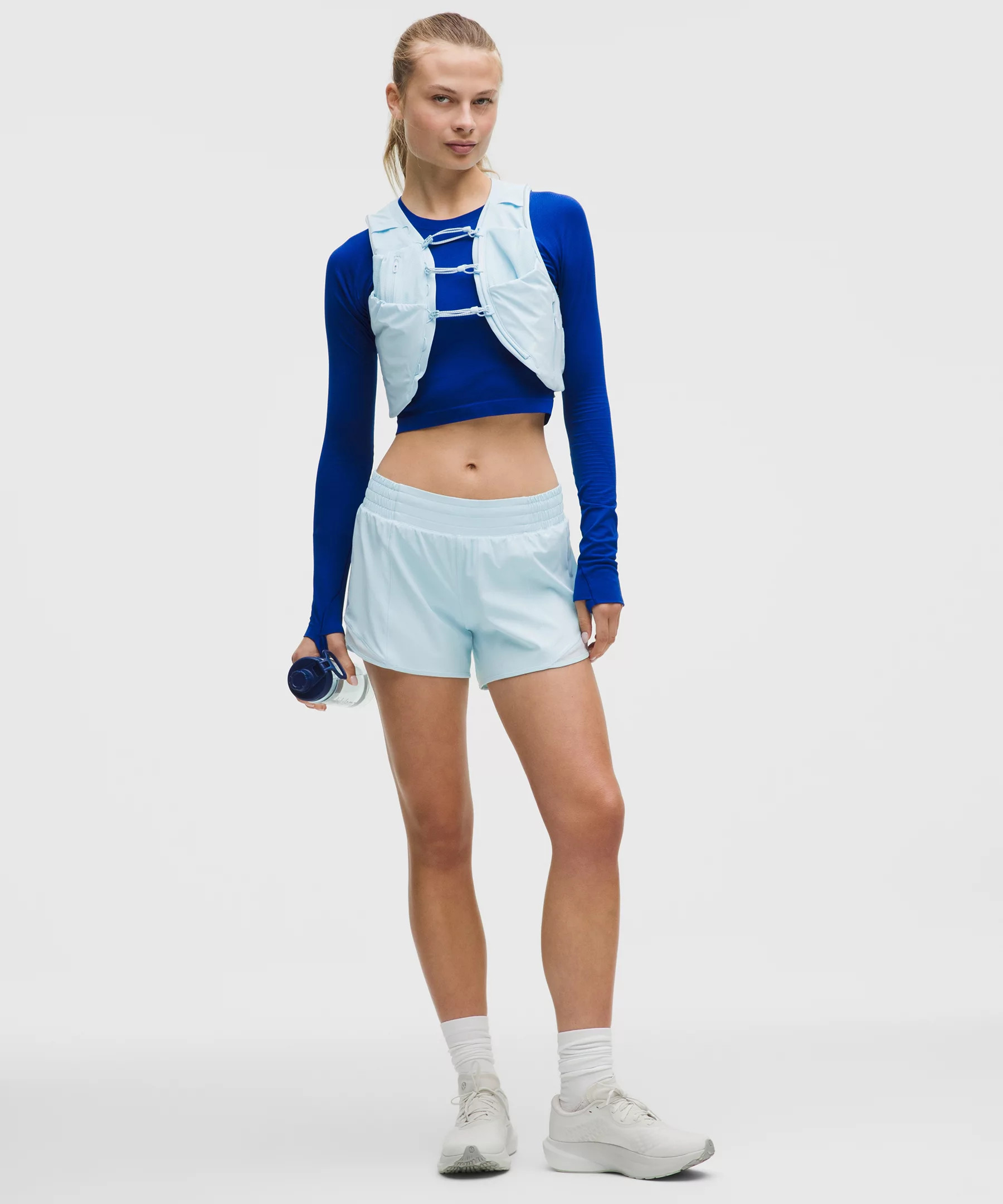 Hotty Hot High-Rise Lined Short 4" | Lululemon (US)