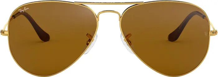 Ray-Ban Standard Original 58mm Aviator Sunglasses | Nordstrom | Nordstrom