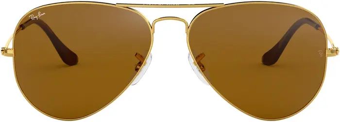 Ray-Ban Standard Original 58mm Aviator Sunglasses | Nordstrom | Nordstrom