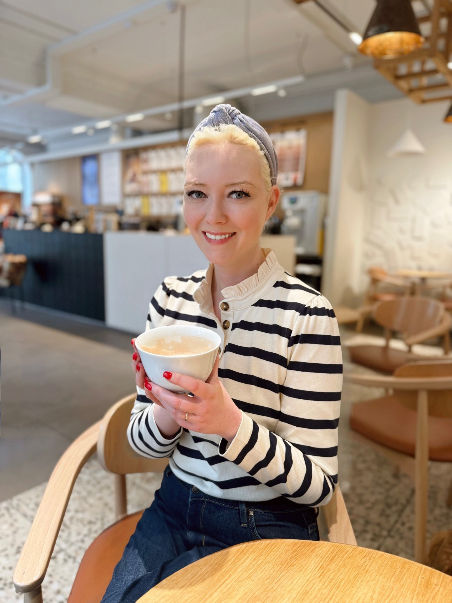 
New stripe top alert! The item every girl has in their wardrobes, but this one caught my eye due to the pretty button front and ruffle neckline. I partnered with wide leg jeans and a cute knot headband. If I had a red or navy version that would have been super cute so I’ve added some options to the product list! 

#LTKspring #LTKeurope #LTKuk