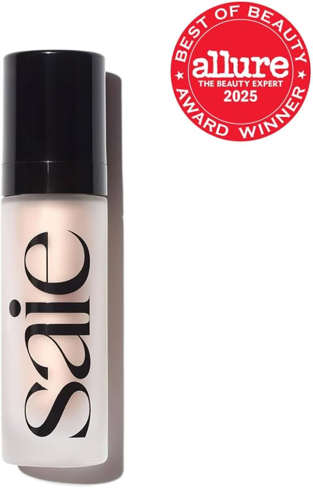 Saie Glowy Super Gel - Hydrating Makeup Primer and Illuminating Glow Serum Enriched with Vitamin ... | Amazon (US)