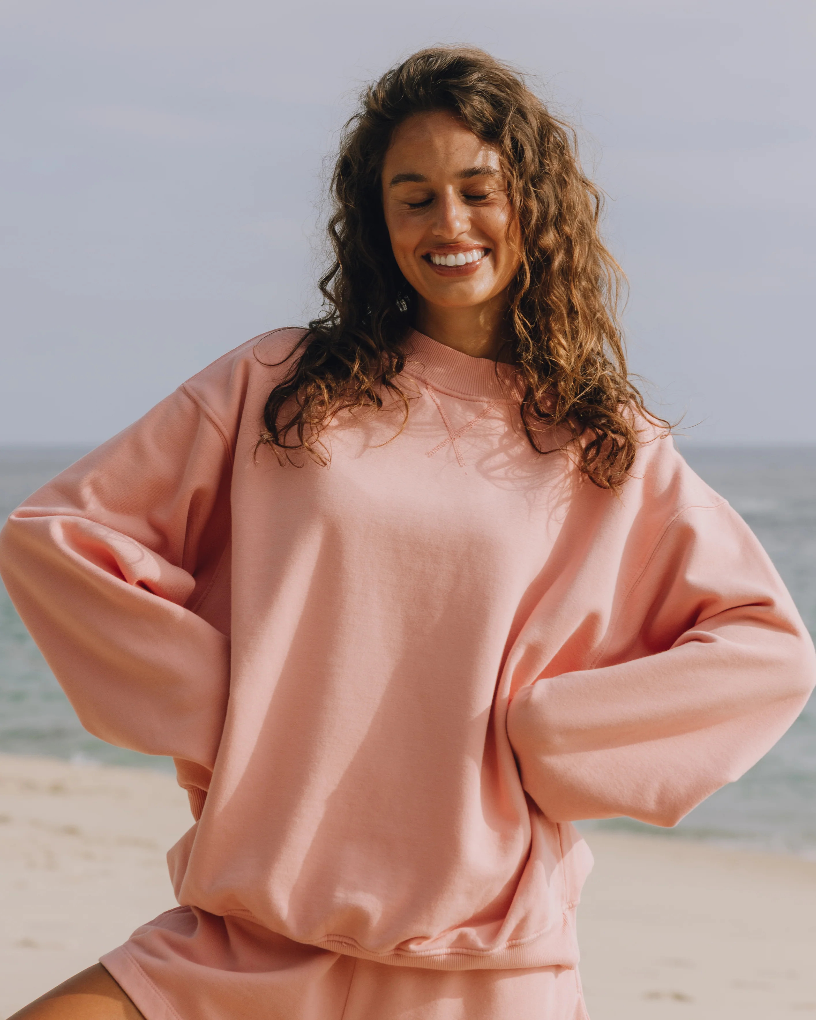 Vintage Crew - Dusty Rose | Daily Drills LLC