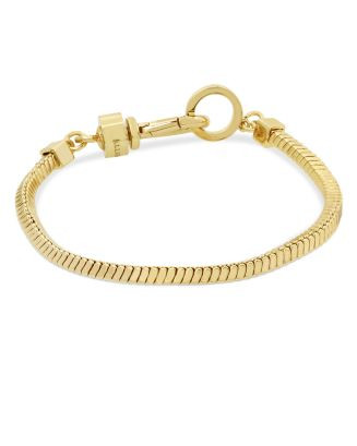 Snake Chain Flex Bracelet in Gold Tone | Bloomingdale's (US)