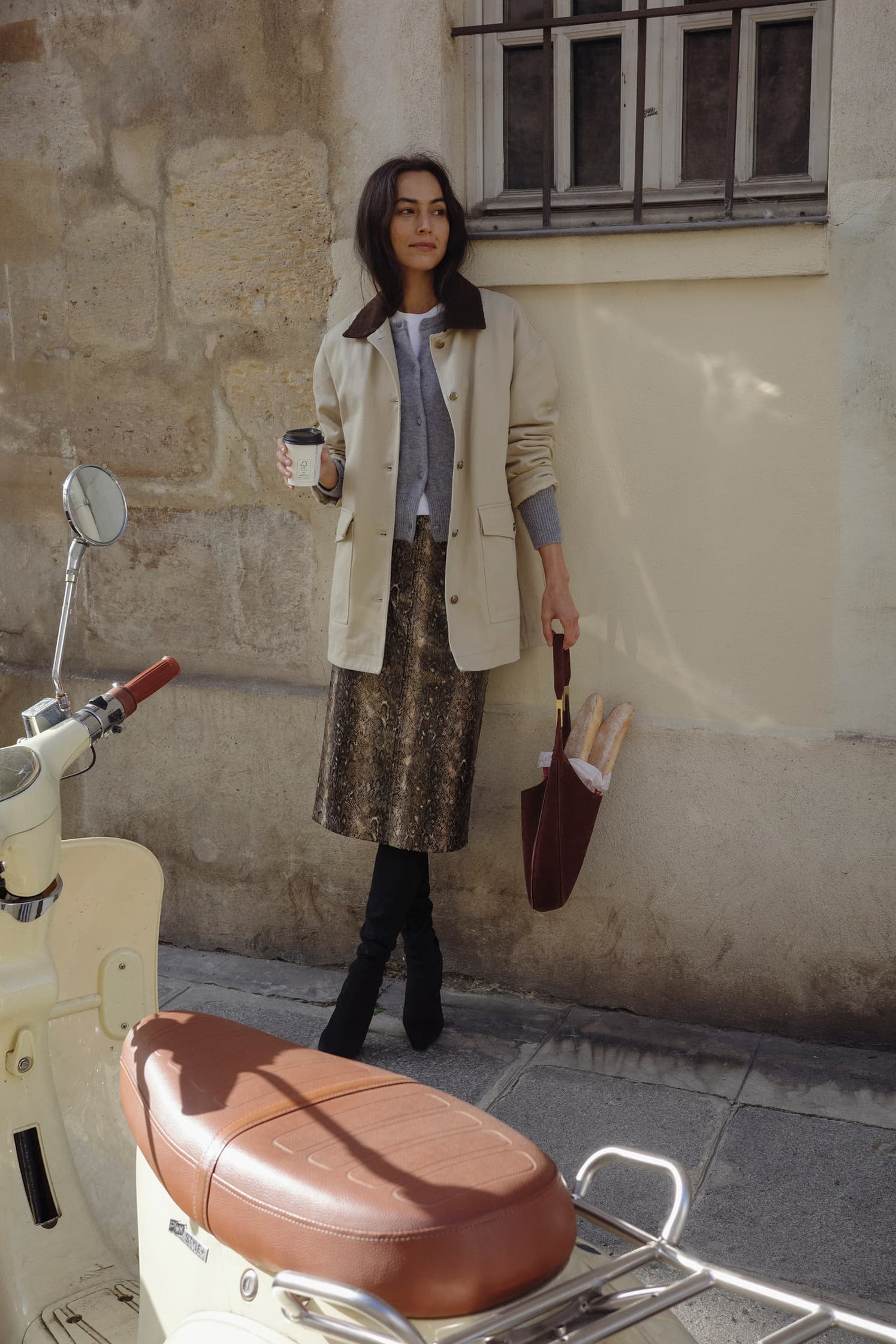Jacke Nili in Beige | ANITA HASS