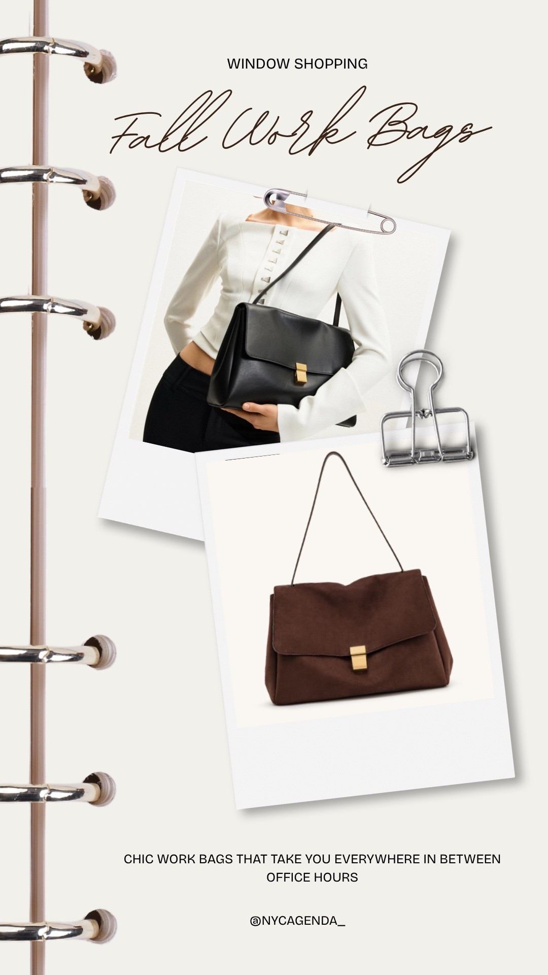 Fall work bags chic enough the schlep in. We love this Balenciaga Rodeo bag lookalike

#LTKootd #LTKWorkwear