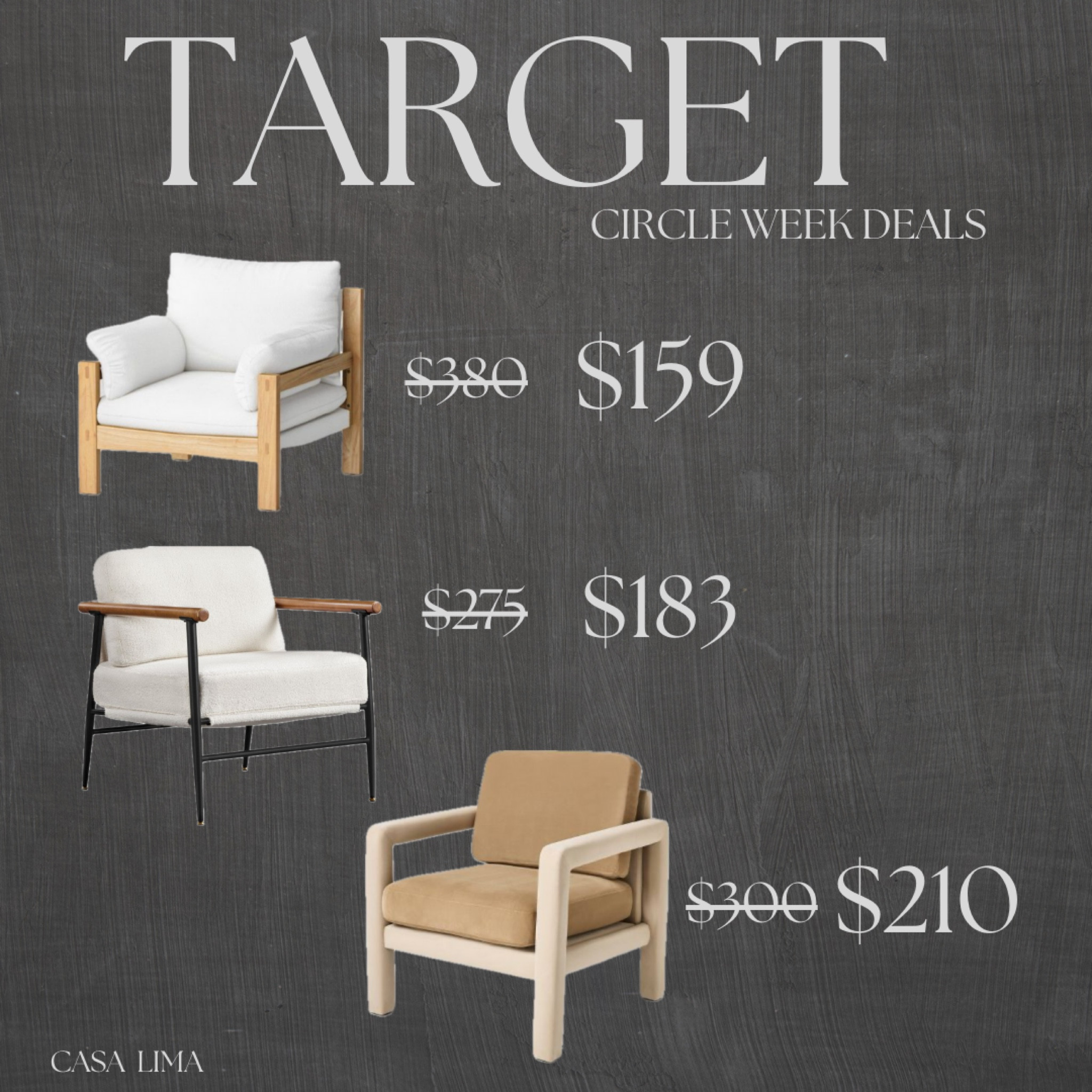 Target Accent Chairs on sale now for Target Circle Week! Don’t miss out on these major markdowns! #target #targetfinds #targetcircleweek #homefinds #homedecor

#LTKxNSale #LTKHome #LTKSaleAlert