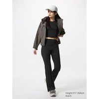 Uniqlo - Airism Soft Flare Leggings - Black | UNIQLO (UK)