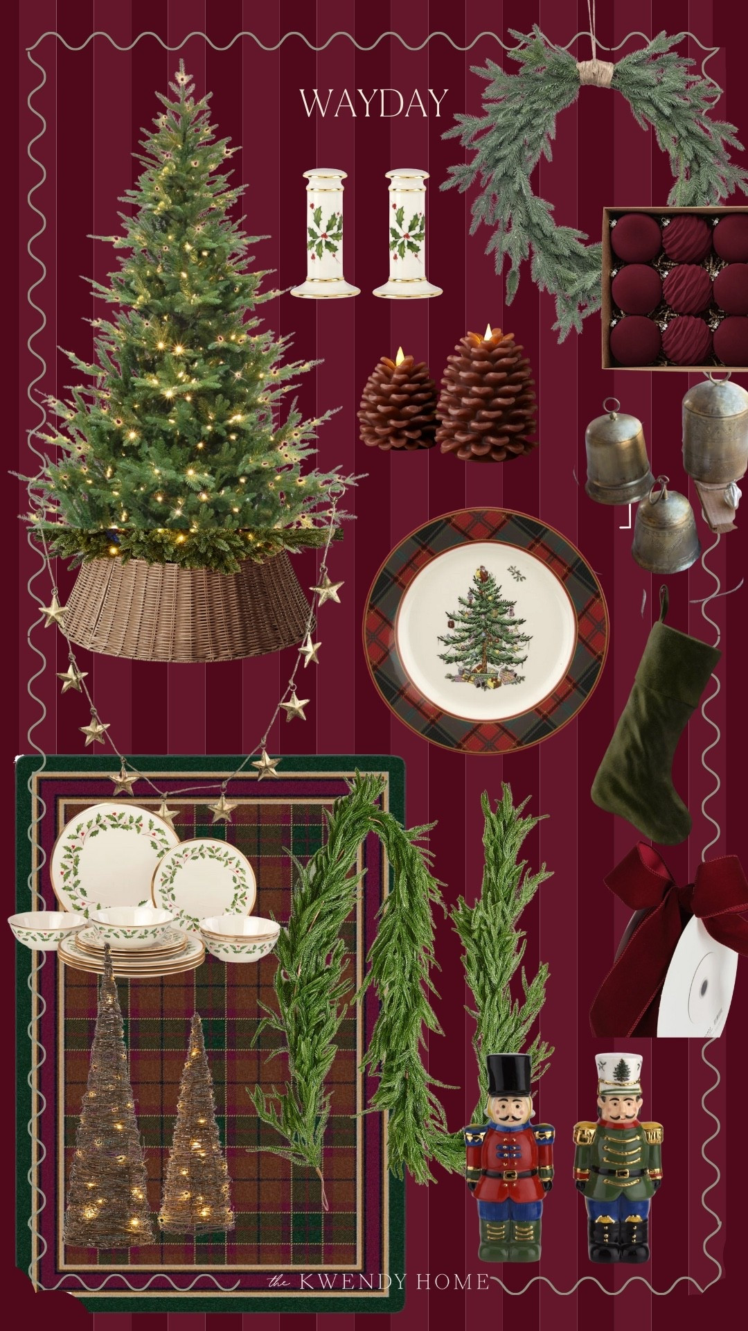 WayDay sale for Christmas! Thinking of a Ralph Lauren Christmas for the traditional, classic and nostalgic feelings? Look no further and find beautiful ornaments, table setting, candles, ribbons, and more 🥰

Canada 🇨🇦 #canadalinks #christmas #christmasdecor #christmas2025

#LTKSaleAlert #LTKSeasonal #LTKHoliday
