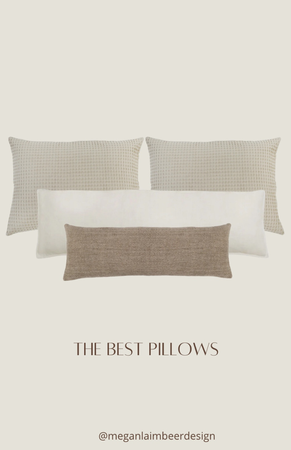 The best bedding combo 30% off pillows. Big pillows means easier to make your bed ✨

#LTKhome #LTKsalealert