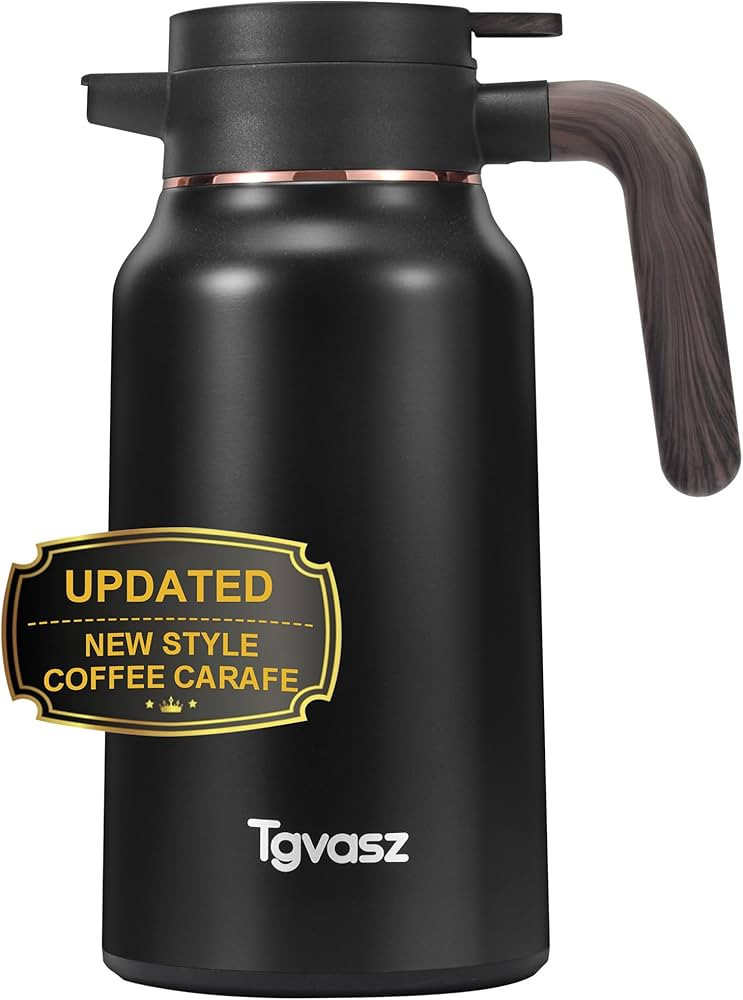Thermal Coffee Carafe 70 oz - 36 Hour Hot Stainless Steel Carafes for Hot Liquids-Insulated Coffe... | Amazon (US)