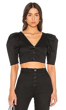 Song of Style Loren Top in Black from Revolve.com | Revolve Clothing (Global)