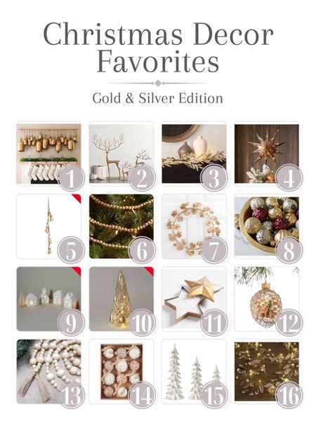 Love gold and silver holiday decor? Here are my favorite picks from this 2022 holiday and Christmas season! Get them quick since some are already selling out online.

#LTKSeasonal #LTKHoliday #LTKhome